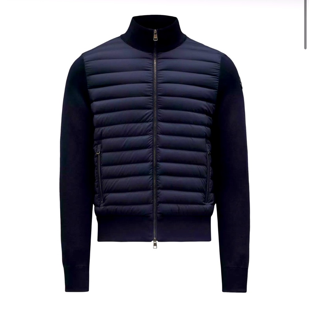 BNWT Moncler padded zip-up cardigan